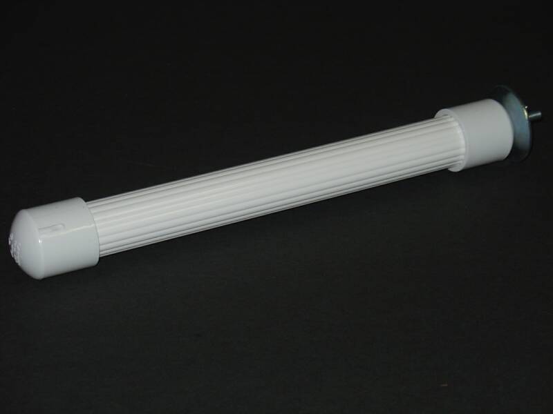 Hard to Destroy-Easy to CleanWhite Fluted Textured PVC PerchAttaches to Cage with Screw, Nut & 2 Washers 